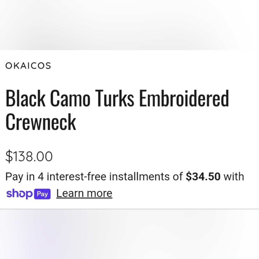 Black TURKS Sweater - Picture 9 of 11